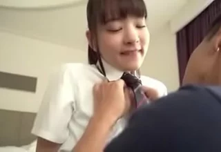 Japanese schoolgirl fucks older guy nanairo.co